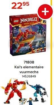 Promoties 71808 kai`s elementaire vuurmecha - Lego - Geldig van 03/05/2024 tot 09/06/2024 bij Euro Shop