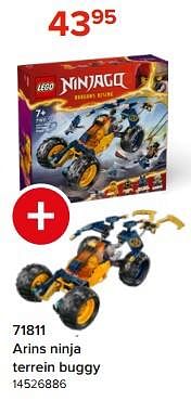 Promoties 71811 arins ninja terrein buggy - Lego - Geldig van 03/05/2024 tot 09/06/2024 bij Euro Shop