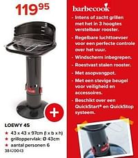 Barbecook loewy 45-Barbecook