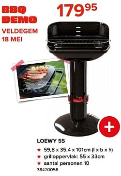 Barbecook loewy 55