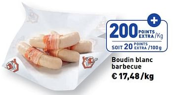Promotions Boudin blanc barbecue - Produit maison - Renmans - Valide de 10/05/2024 à 16/05/2024 chez Renmans