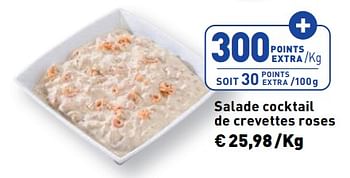 Promotions Salade cocktail de crevettes roses - Produit maison - Renmans - Valide de 10/05/2024 à 16/05/2024 chez Renmans