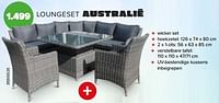 Loungeset australië-Huismerk - Euroshop