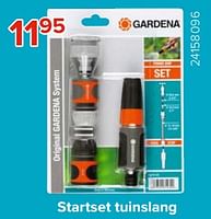 Promoties Startset tuinslang - Gardena - Geldig van 03/05/2024 tot 09/06/2024 bij Euro Shop