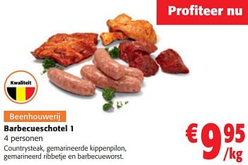Promoties Barbecueschotel - Huismerk - Colruyt - Geldig van 08/05/2024 tot 21/05/2024 bij Colruyt