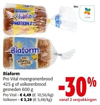 Biaform pro vital meergranenbrood of volkorenbrood-Biaform