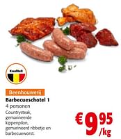 Promoties Barbecueschotel 1 - Huismerk - Colruyt - Geldig van 08/05/2024 tot 21/05/2024 bij Colruyt