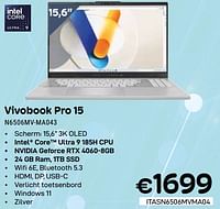 Asus Vivobook Pro 15 N6506MV-MA043-Asus