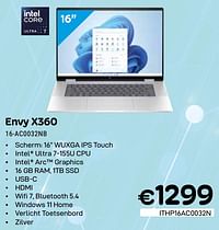Hp Envy X360 16-AC0032NB-HP