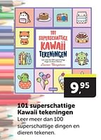 Promoties 101 superschattige kawaii tekeningen - Huismerk - Boekenvoordeel - Geldig van 11/05/2024 tot 19/05/2024 bij BoekenVoordeel