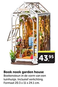 Book nook garden house-Huismerk - Boekenvoordeel