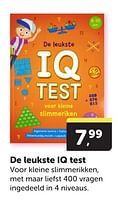 Promoties De leukste iq test - Huismerk - Boekenvoordeel - Geldig van 11/05/2024 tot 19/05/2024 bij BoekenVoordeel
