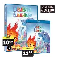 Promoties Elemental - Disney - Geldig van 11/05/2024 tot 19/05/2024 bij BoekenVoordeel