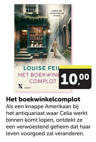 Promotions Het boekwinkelcomplot - Produit Maison - Boekenvoordeel - Valide de 11/05/2024 à 19/05/2024 chez BoekenVoordeel