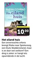 Promoties Het eiland huis - Huismerk - Boekenvoordeel - Geldig van 11/05/2024 tot 19/05/2024 bij BoekenVoordeel