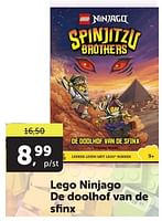 Promoties Lego ninjago de doolhof van de sfinx - Lego - Geldig van 11/05/2024 tot 19/05/2024 bij BoekenVoordeel