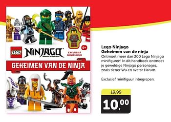 Promotions Lego ninjago geheimen van de ninja - Lego - Valide de 11/05/2024 à 19/05/2024 chez BoekenVoordeel