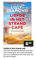 Promoties Liefde in het strand café - Huismerk - Boekenvoordeel - Geldig van 11/05/2024 tot 19/05/2024 bij BoekenVoordeel