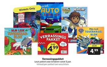 Promoties Verrassingspakket - Huismerk - Boekenvoordeel - Geldig van 11/05/2024 tot 19/05/2024 bij BoekenVoordeel