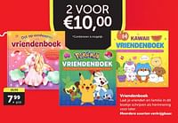 Promoties Vriendenboek - Huismerk - Boekenvoordeel - Geldig van 11/05/2024 tot 19/05/2024 bij BoekenVoordeel