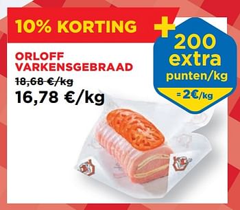 Promoties Orloff varkensgebraad - Huismerk - Renmans - Geldig van 10/05/2024 tot 16/05/2024 bij Renmans