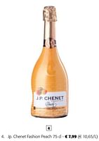Promoties Jp. chenet fashion peach - Schuimwijnen - Geldig van 08/05/2024 tot 21/05/2024 bij Colruyt
