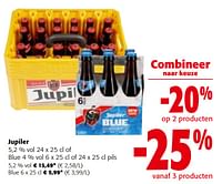 Promoties Jupiler of blue pils - Jupiler - Geldig van 08/05/2024 tot 21/05/2024 bij Colruyt