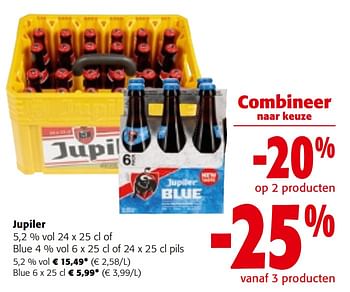 Promotions Jupiler of blue pils - Jupiler - Valide de 08/05/2024 à 21/05/2024 chez Colruyt
