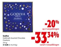 Godiva goldmark assorted chocolate creations-Godiva