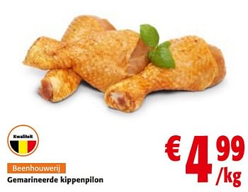 Promoties Gemarineerde kippenpilon - Huismerk - Colruyt - Geldig van 08/05/2024 tot 21/05/2024 bij Colruyt