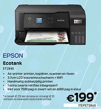 Epson ecotank et-2840-Epson