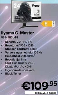 Iiyama g master g2445hsu-b1-Iiyama