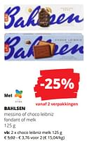 Promoties Choco leibniz melk - Bahlsen - Geldig van 09/05/2024 tot 22/05/2024 bij Spar (Colruytgroup)