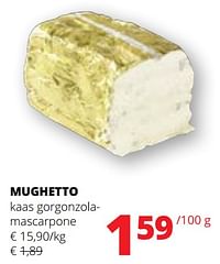 Mughetto kaas gorgonzolamascarpone-Mughetto
