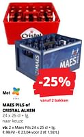 Promoties Maes pils - Maes - Geldig van 09/05/2024 tot 22/05/2024 bij Spar (Colruytgroup)