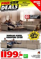 Promoties Hoeksalon elegance - Huismerk - Seats and Sofas - Geldig van 13/05/2024 tot 20/05/2024 bij Seats and Sofas