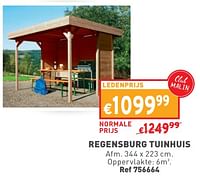 Regensburg tuinhuis-Huismerk - Trafic 