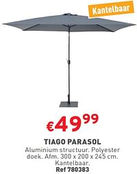 Tiago parasol-Huismerk - Trafic 