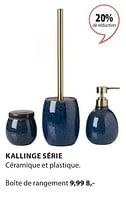 Promotions Kallinge boîte de rangement - Produit Maison - Jysk - Valide de 06/05/2024 à 19/05/2024 chez Jysk