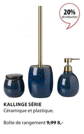 Promoties Kallinge boîte de rangement - Huismerk - Jysk - Geldig van 06/05/2024 tot 19/05/2024 bij Jysk