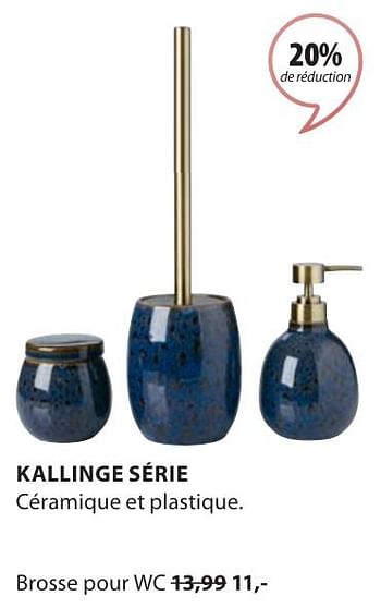 Promotions Kallinge brosse pour wc - Produit Maison - Jysk - Valide de 06/05/2024 à 19/05/2024 chez Jysk