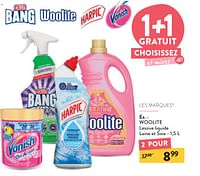 Promotions Woolite lessive liquide laine et soie - Woolite - Valide de 08/05/2024 à 21/05/2024 chez DI