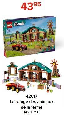 Promoties 42617 le refuge des animaux de la ferme - Lego - Geldig van 03/05/2024 tot 09/06/2024 bij Euro Shop