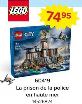 Promotions 60419 la prison de la police en haute mer - Lego - Valide de 03/05/2024 à 09/06/2024 chez Euro Shop
