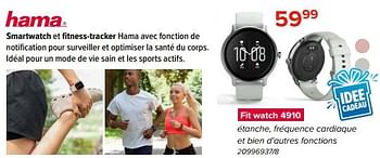Promoties Hama fit watch 4910 - Hama - Geldig van 03/05/2024 tot 09/06/2024 bij Euro Shop