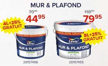 Promoties Mur + plafond - Levis - Geldig van 03/05/2024 tot 09/06/2024 bij Euro Shop