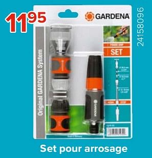Promotions Set pour arrosage - Gardena - Valide de 03/05/2024 à 09/06/2024 chez Euro Shop