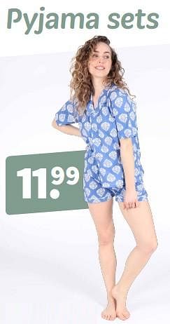 Promoties Pyjama sets - Huismerk - Wibra - Geldig van 07/05/2024 tot 19/05/2024 bij Wibra