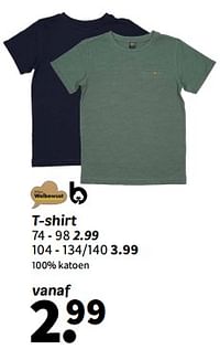 T shirt-Huismerk - Wibra