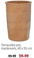 Promoties Terracotta pot - Huismerk - Intratuin - Geldig van 13/05/2024 tot 19/05/2024 bij Intratuin